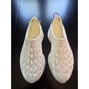 Kane Revive Active Recovery Shoes White Gold Speckle Men's 6 Women's 8